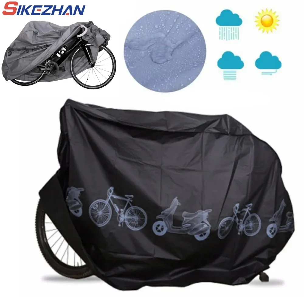 Fahrrad Getriebe Wasserdichte Regenschutz Fahrrad Abdeckung Outdoor Sonnenschein Abdeckung MTB Fahrrad Fall Abdeckung Fahrrad Getriebe Fahrrad Zubehör