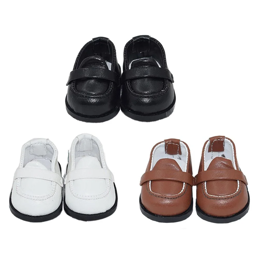 20cm Baumwolle Puppe Schuhe Mode Pu Leder Stiefel Freizeit kleidung Turnschuhe Minis chuhe für bjd Puppen Accessoires Kinder Geschenk