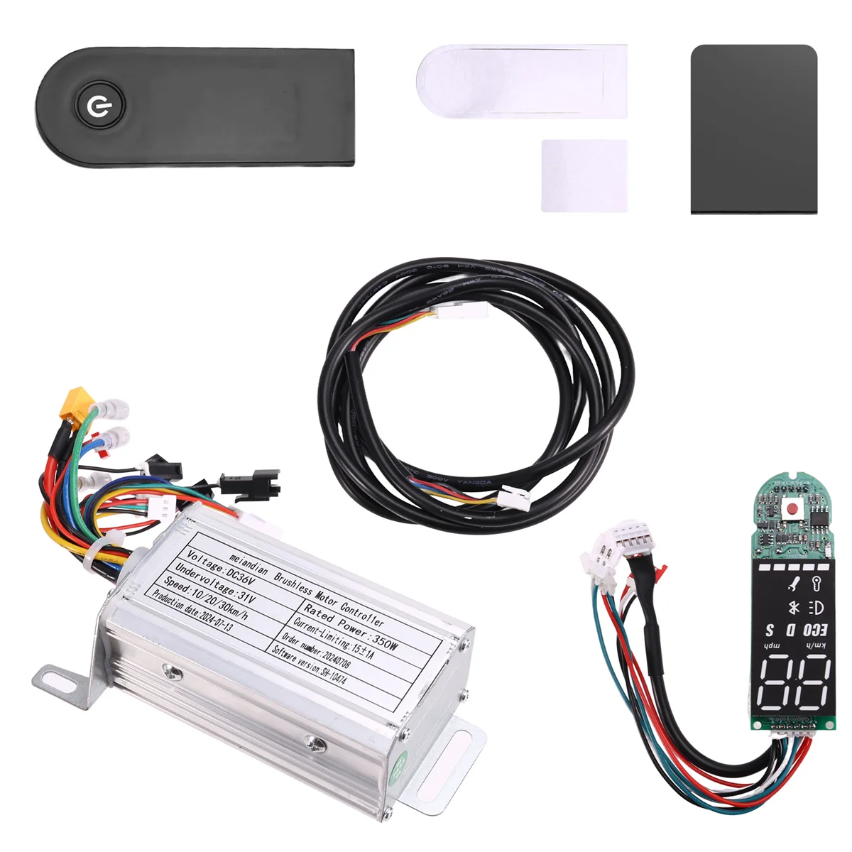 Neuester 36V 350W bürstenloser Controller + Bluetooth-Messgerät + Verlängerungskabel-Kit für Xiaomi M365/M365 Pro Elektroroller Image
