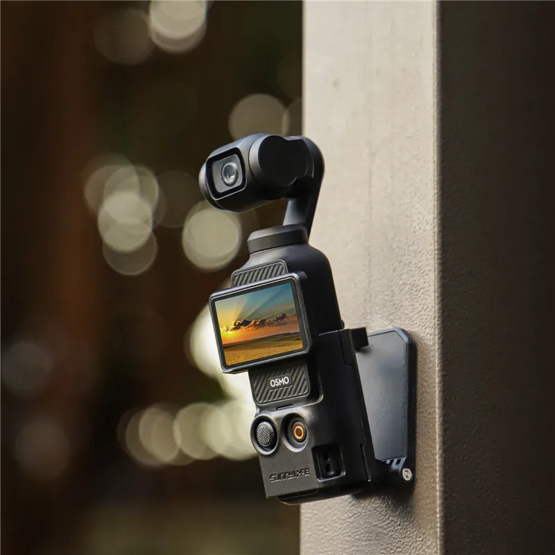 Sunnylife Multifunktionale magnetische Halterung, Tischfußhalterung, Winkel, verstellbare Halterbasis, V-Log-Zubehör für Osmo Pocket 3 Image