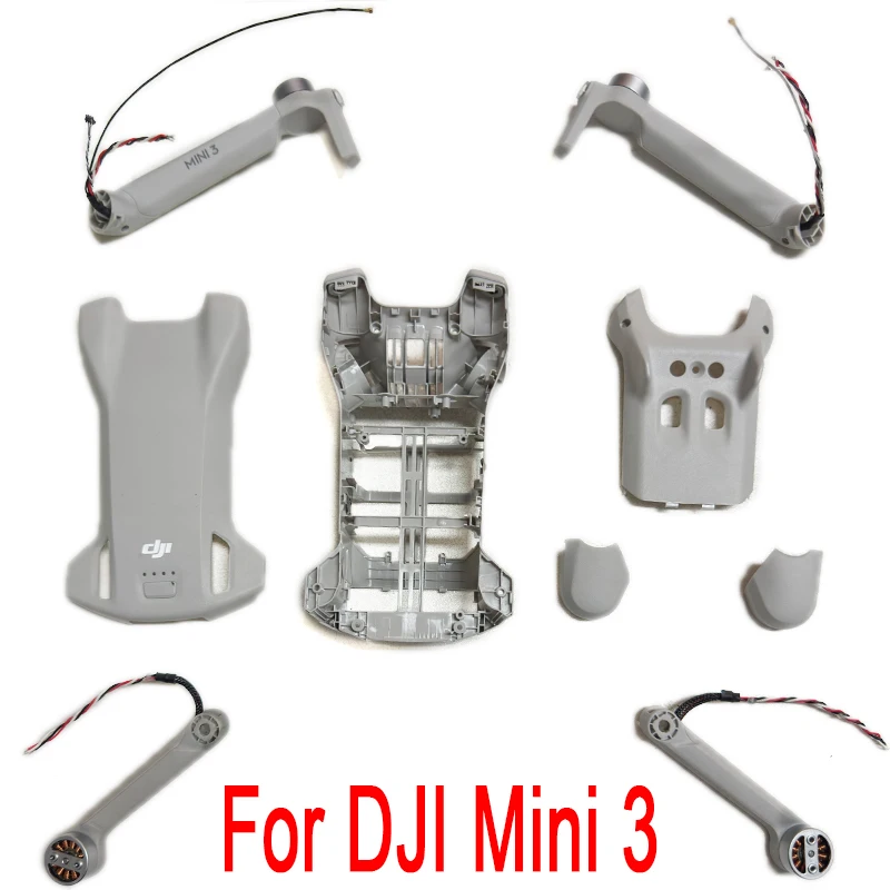 Original Mini 3 Oberschale Mini3 Mittelrahmen Untere Abdeckung Vorne Links Motorarm Hinten Rechts Arme Mini 3 GPS ESC für DJI Mini 3 Image
