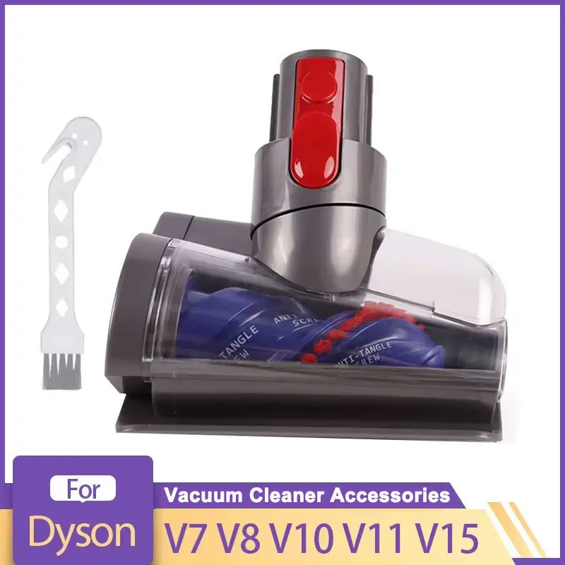Mini motorisierter Kopf für Dyson V8 V10 V11 V15 V7 Staubsauger, Tierhaarreinigungswerkzeug für Teppichtreppen, Couchkissen Image