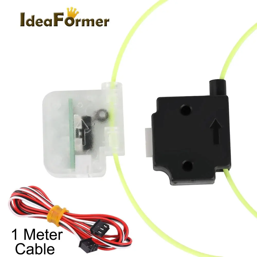 3D-Drucker-Filament-Break-Erkennungsmodul mit 1 m Kabel, Auslaufsensor, Material-Verlaufsdetektor für Ender 3 CR10 3D-Drucker Image