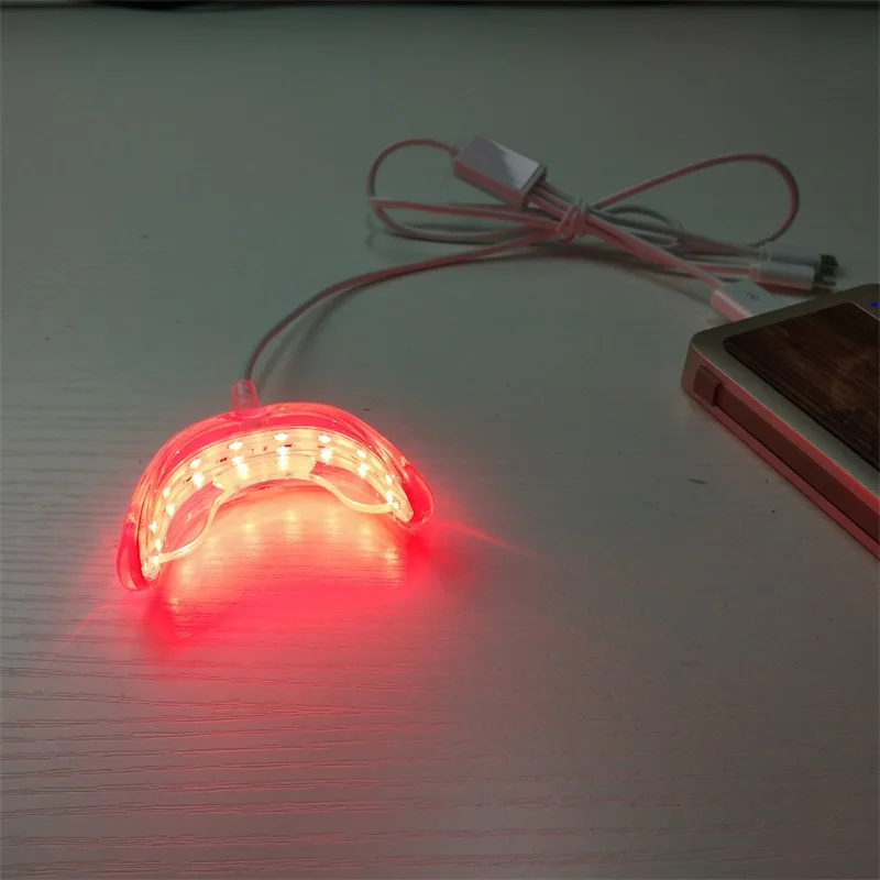 Rotlichttherapie zur sofortigen Linderung von Zahnschmerzen und Zahnfleischempfindlichkeit Image