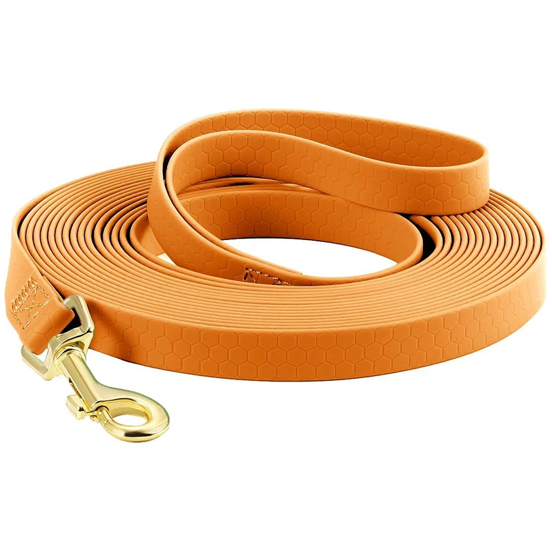 Hundeleine, lange PVC-Leinen, 3 m, 6 m, 9 m, 12 m, 15 m, leicht zu reinigen, wasserdicht, Spaziertraining, langlebig, für große, mittelgroße und kleine Hunde