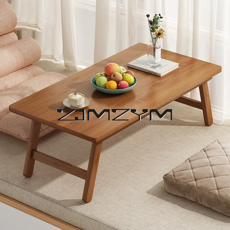 Klappbarer kleiner Couchtisch, Tatami-Fenster, niedriger Tisch, rechteckiger Balkontisch, niedriger Boden, Computertisch, Möbel
