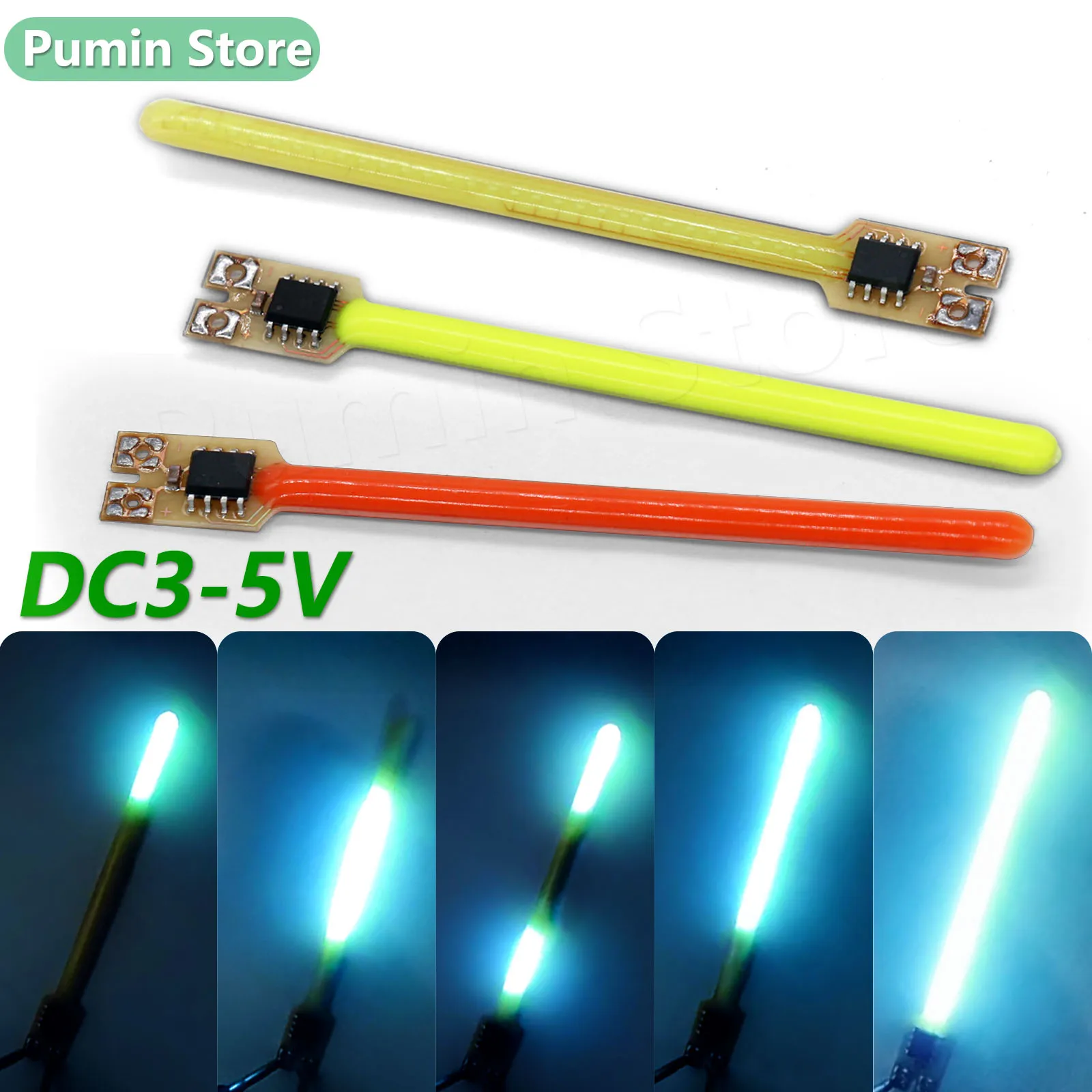 Neue 1-100PCS 3-5V Led Filament Meteorschauer Fließendes Wasser Kerze Edison-birne 5 modi Weihnachten dekoration Birne warnung Filament Image