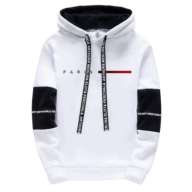 Herren Kapuzenpullover Jogginghose Paris Fashion Hoodie Streetwear Herren Ganzjährig Täglich Casual Sport Pullover Jogginghose