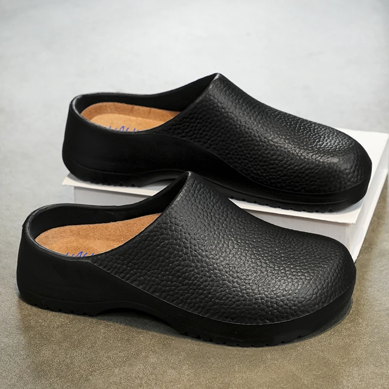 Männer Sandalen Garten Clogs Wasserdichte Anti-Rutsch Öl-Beständig Chef Schuhe Bequeme Hausschuhe Frauen Arbeiter Outdoor Angeln Schuhe