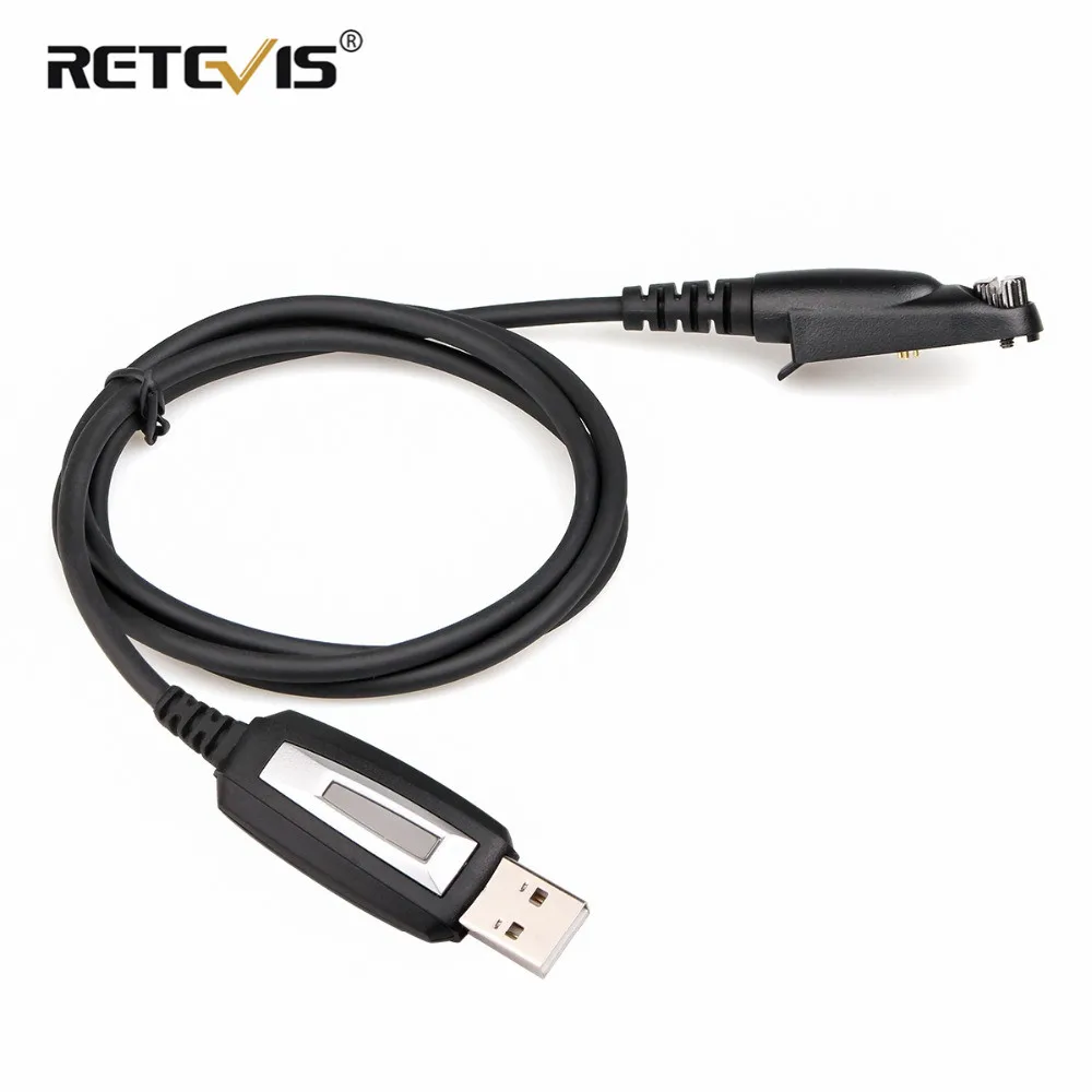 Retevis HD1 Walkie Talkie Zubehör Mehrpoliges USB-Programmierkabel für HD1/Retevis RT29/NR630/RT48, unterstützt Win XP/Win 7/8/11 Image
