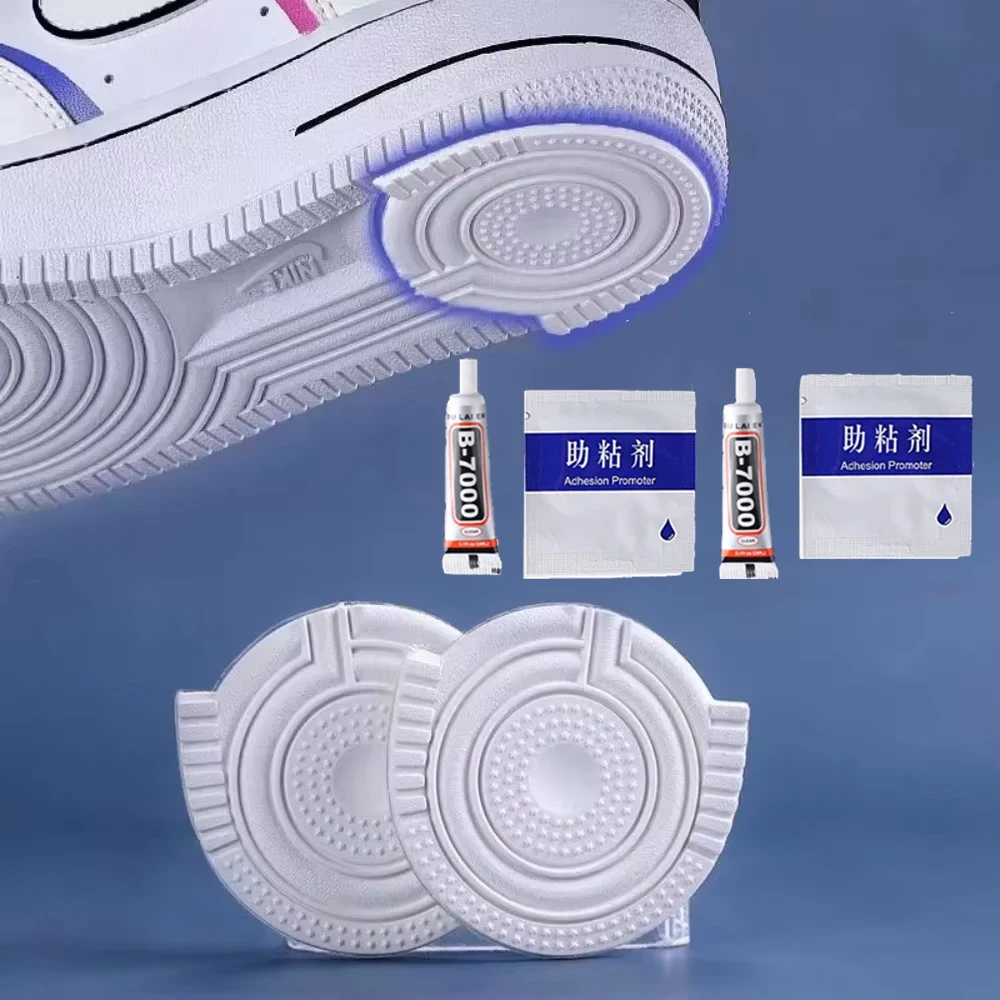 Schuhsohlenaufkleber Sohlenaufkleber Selbstklebender, verschleißfester Gummiaufkleber Fersenschutz Selbstklebend Maßgeschneidert Sport Anti- Image