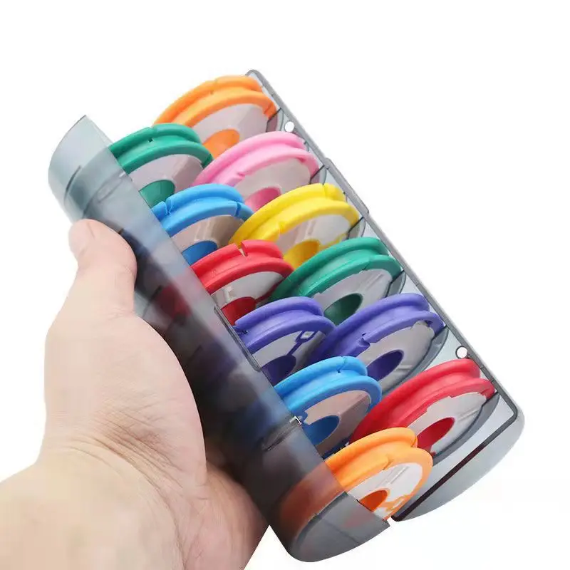 Regenbogen Angeln Hauptschnur Box Winding Board Hochwertige Angeln Box Angeln Werkzeuge 6-10 Spindel Silikon Hauptspule Image