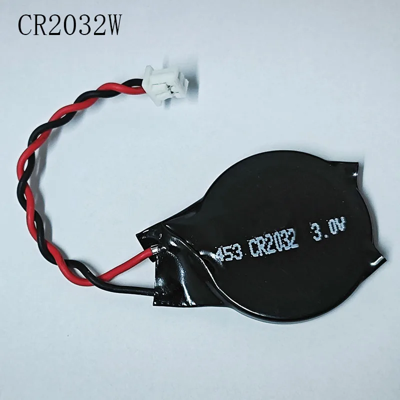 1PCS CR2032W CR2032 mit linie 1,25 stecker BIOS coms Knopfzelle lithium-batterie für Notebook mainboard Image