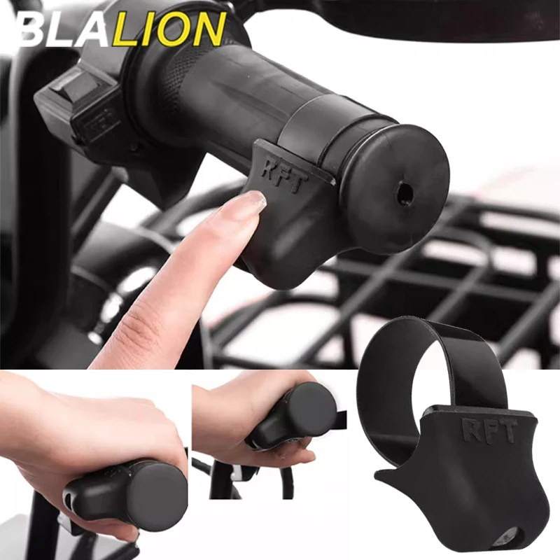BLALION Motorrad-Trolettenhalter, Tempomat, Handgelenkauflage, Beschleuniger, Booster, rutschfest, elektrisch, weniger 34-mm-Lenker Image