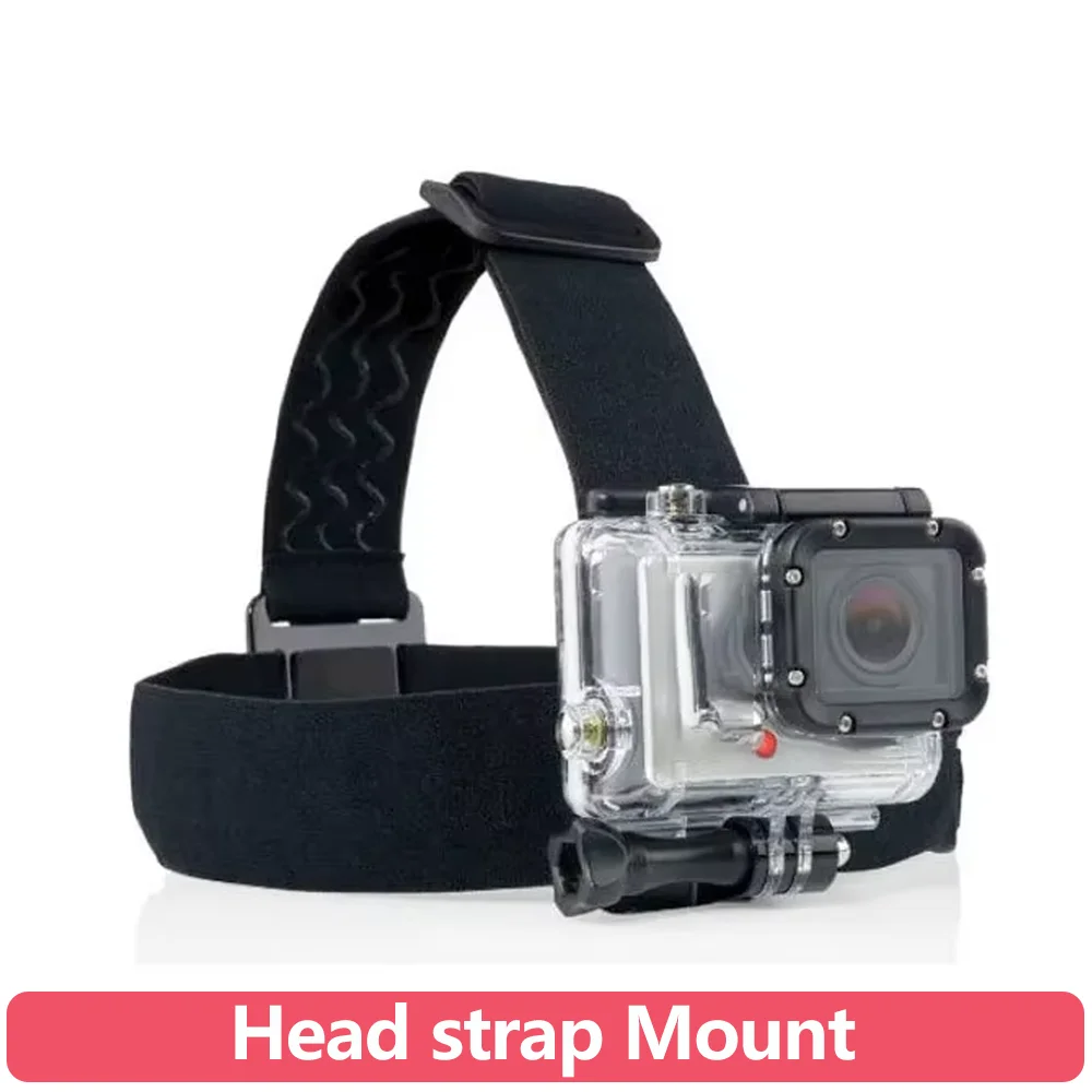 Kopfbandhalterung mit Stirnbandhalter für Gopro Hero 13 12 11 10 9 8 7 6 5 AKASO SJCAM DJI OSMO Action-Kamera-Zubehör Image