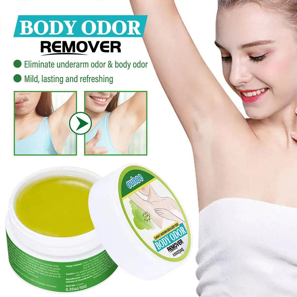 10g natürlicher Extrakt Pflanze Achsel Deodorant Creme Sommer Deodorant Anhaltendes Aroma Hautpflege Deodorant für den Körper Erfrischend Image