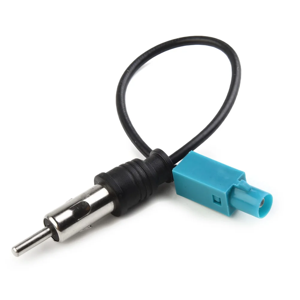 Universal Auto FM AM Stereo Radio Antenne Adapter Kabel Fakra-Z Stecker Auf DIN Stecker 15 cm FM/AM Antenne zu DIN Auto Ersatzteile Image