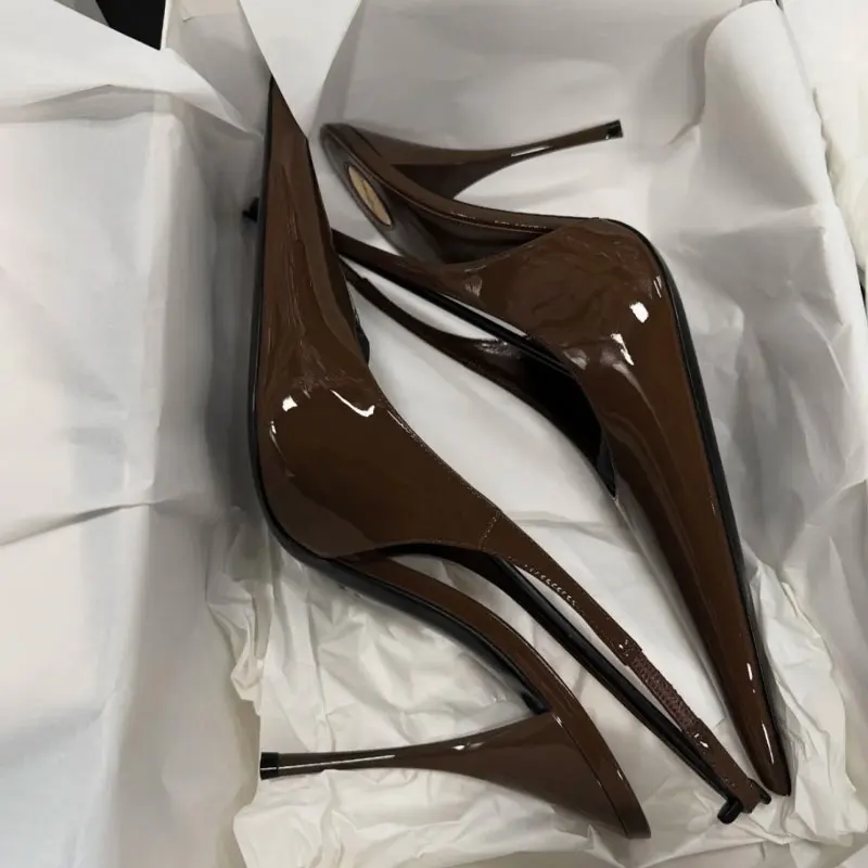 2026 High-heel 9,5 cm frauen Sandalen Schuhe für Frauen Größe 34-43 Neue Mode Spitz Sommer frauen Schuhe Alias De Mujer