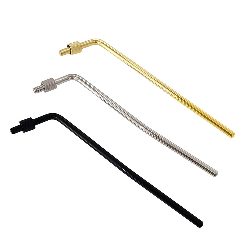 Gitarren-Tremolo Whammy Bar Arm Fr Floyd Rose Bridge Ersatz mit Spitzen 6 mm Schwarz Silber Gold 3 Farben Gitarrenteile und Zubehör Image