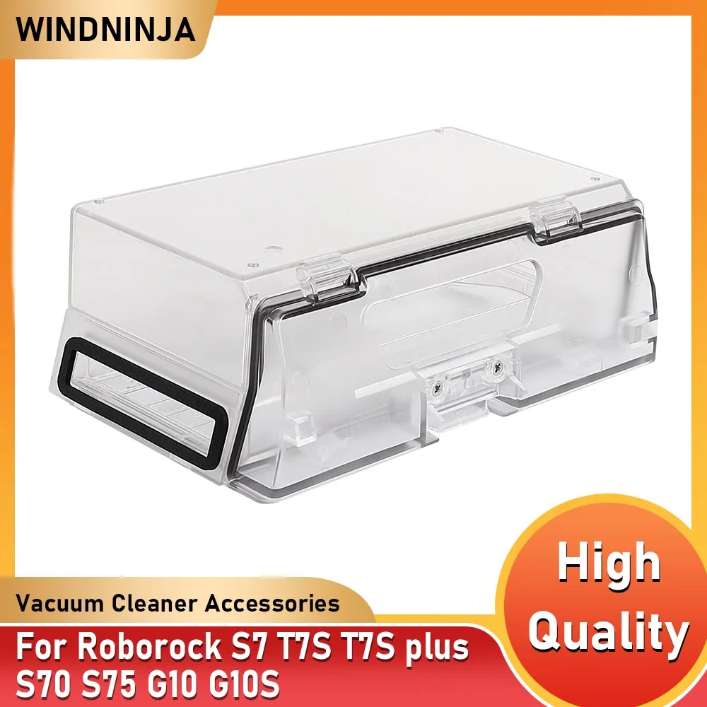 Staubbehälter-Ersatzteil für Roborock S7 T7S T7S Plus S70 S75 G10 S7+ Roboter-Staubsauger, Behälter, Mülleimer, Zubehör Image