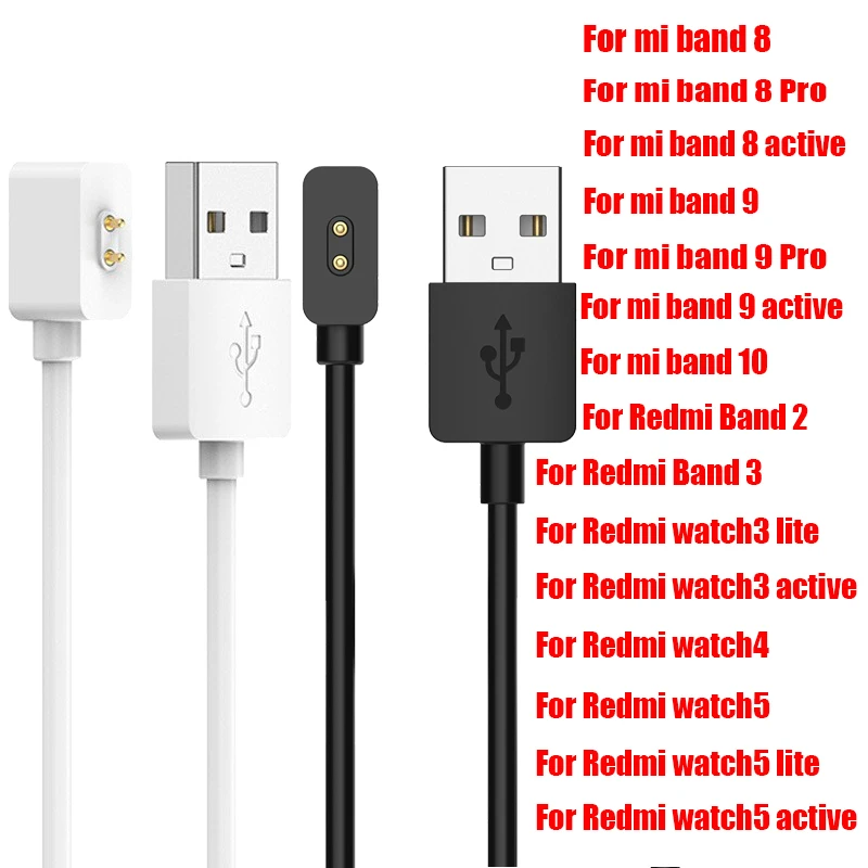 USB-Ladegerät für Xiaomi MI Smart Band 10 9 8 Pro Active Watch, tragbare Schnellladestation für MIband 8 Active Image