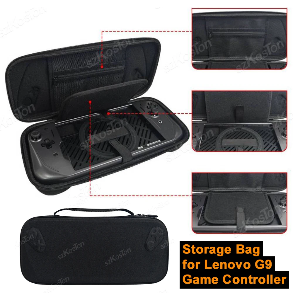 Harte EVA-Aufbewahrungstasche für Lenovo G9 Game Controller, tragbare Handtasche, kratzfeste, staubdichte Tragetasche Image