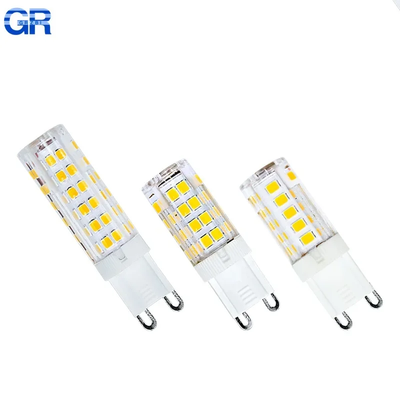 1-10 Stück G9 LED-Lampe AC 220V 3W 5W 9W 2835 SMD Keramik-LED-Licht für Kronleuchter Strahler Ersatz für Halogenlampe