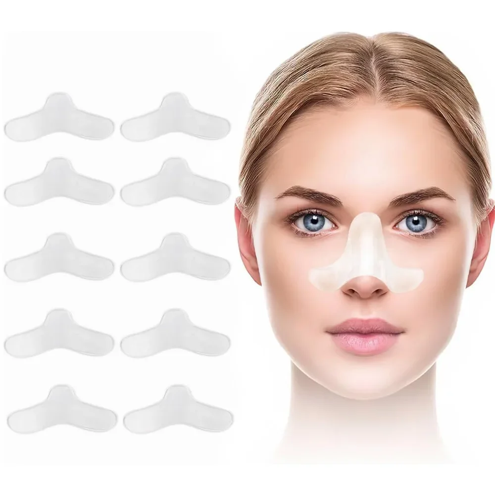1-20PCS Nasen Pads Für CPAP Maske CPAP Nase Pad BPAP Liefert Für CPAP Maschine Schlaf Apnoe maske Komfort Pad Kissen Für Die Meisten Maske Image