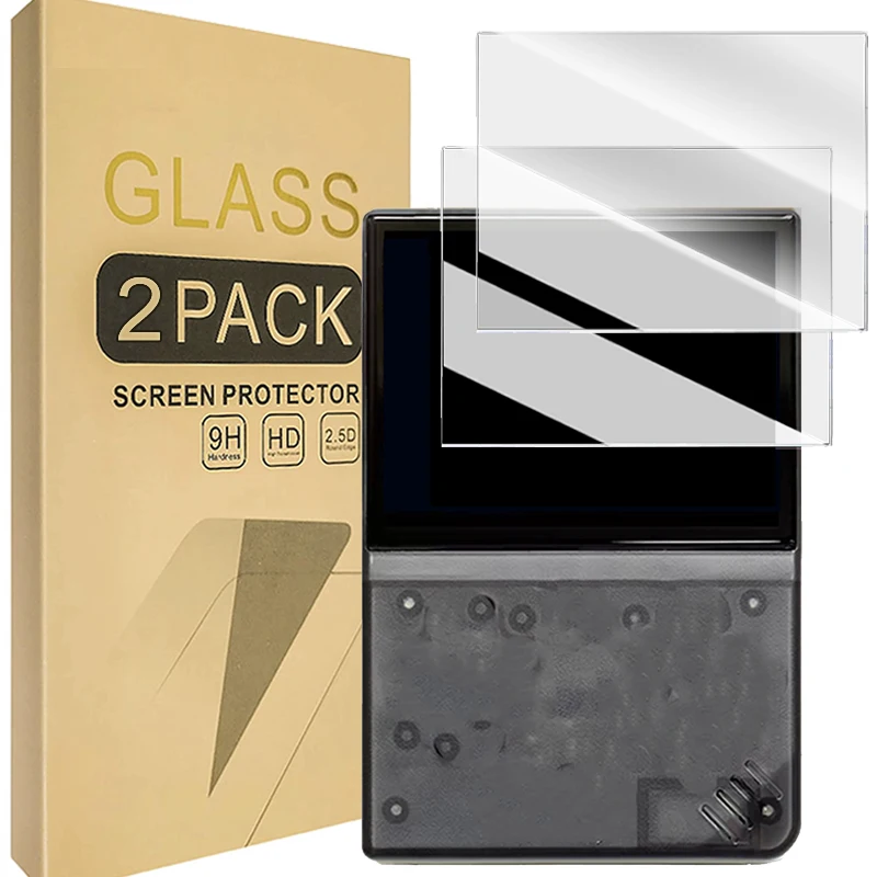 Für MIYOO Mini Plus Gehärtetes Glas Film Schutzhülle HD Hard Screen Flim Schutz Abdeckung für MIYOO Mini Spielkonsole Zubehör Image