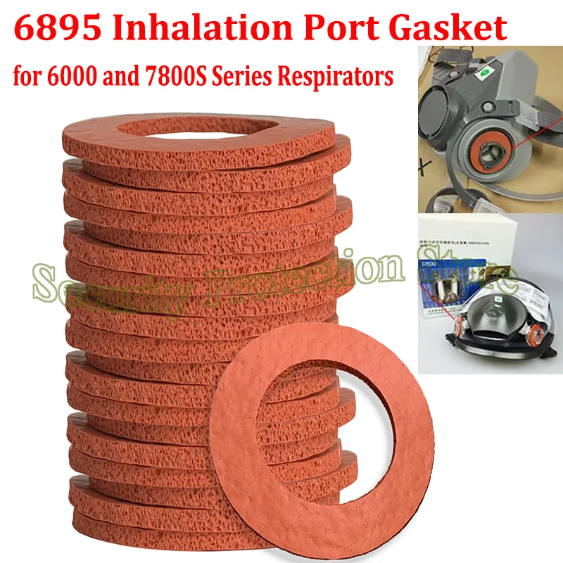 2–20 Stück 6895 6893 6889 Inhalationsportdichtung für Atemschutzmasken der Serie 6000 und 7800S Image