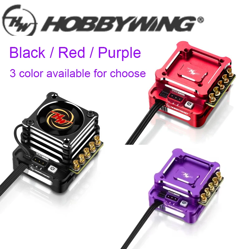 HobbyWing XeRun XD10 PRO 100A/800A ESC Elektronischer Geschwindigkeitsregler für 1/10 RC Drift Car Image