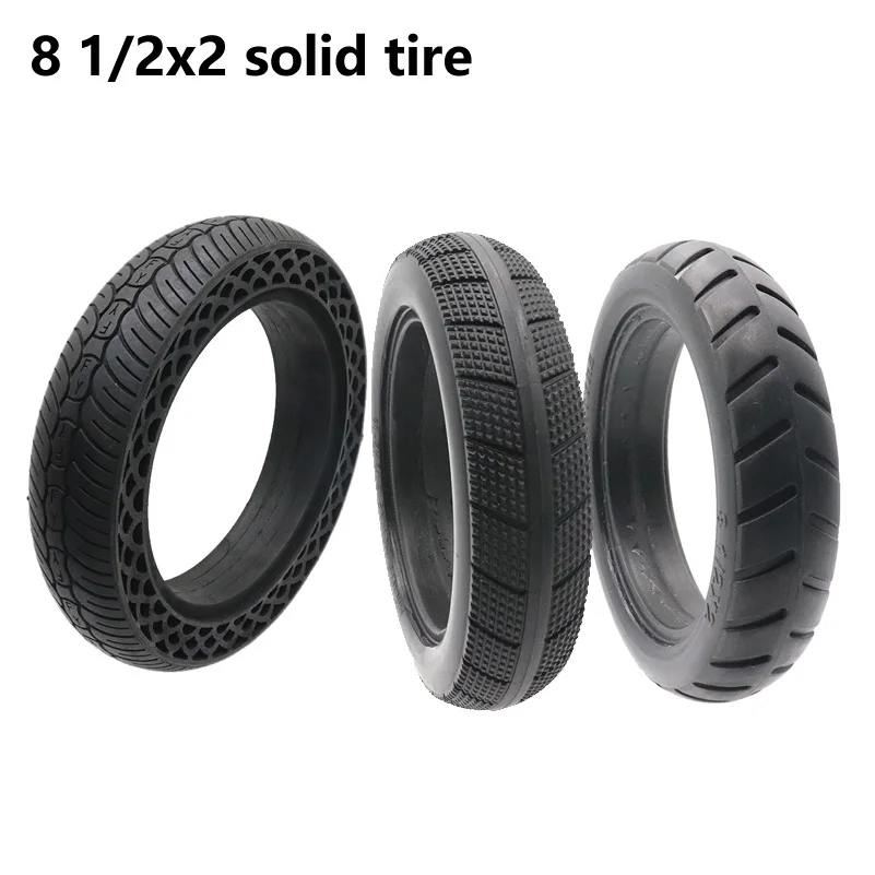 8 1/2x2 Reifen 8,5 Zoll Vollreifen für Xiaomi Mijia M365 1s Pro 2 unverzicht bares Elektro roller Reifen zubehör Image