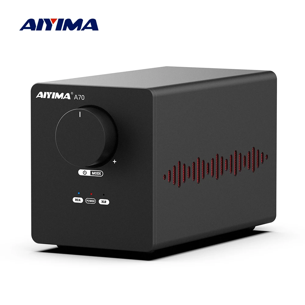 AIYIMA A70 Audio Verstärker Power 300Wx2 TPA3255 Mit Pffb 12V Trigger Ausgewogene Eingang XLR/RCA Hifi Stereo hause Amplificador Image