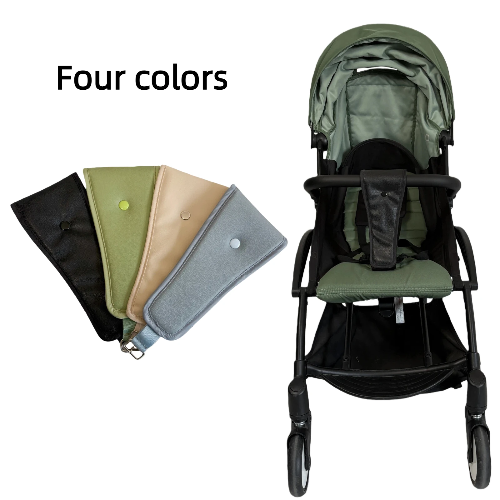 Kinderwagenzubehör, rutschfestes, abnehmbares Kinderwagen-Sitzpolster, kompatibel mit Babyzen YOYO, bequemes Material, Geschenk für Mama Image
