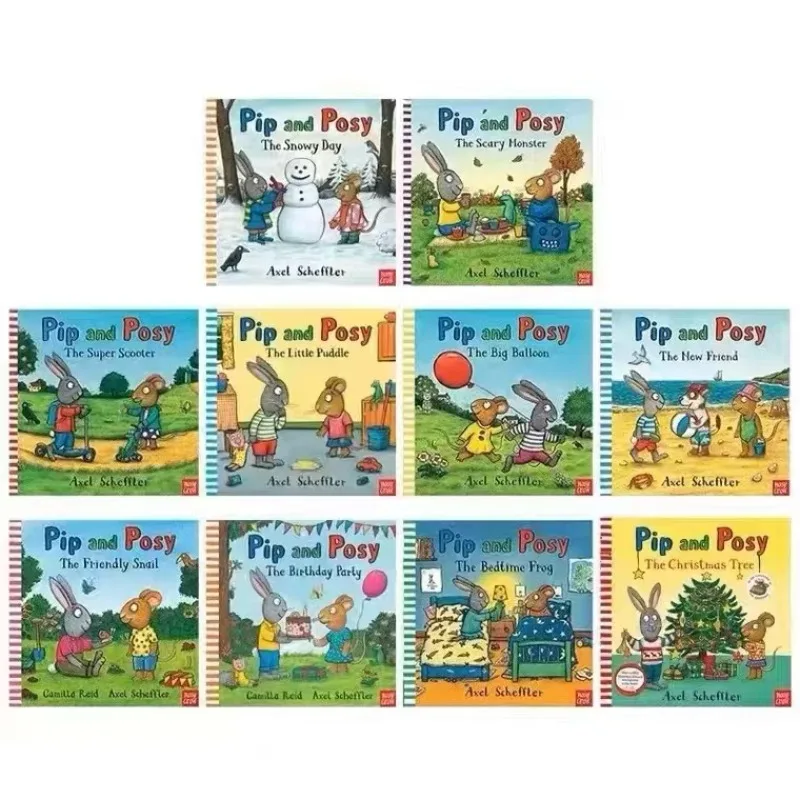 10 Bücher Pip and Posy Click auf die englische Version von, um kostenlose Audiounterstützung für „Little Da Ren Little Tadpole“-Buch zu bieten