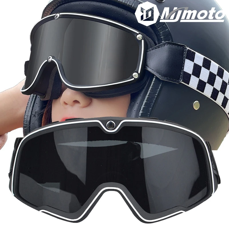 Motorrad Staubbrille Enduro Cross Brille ATV Brille Moto Motocross 100 Brille Dirt Bike Off-Road Reiten Skifahren Brille Image