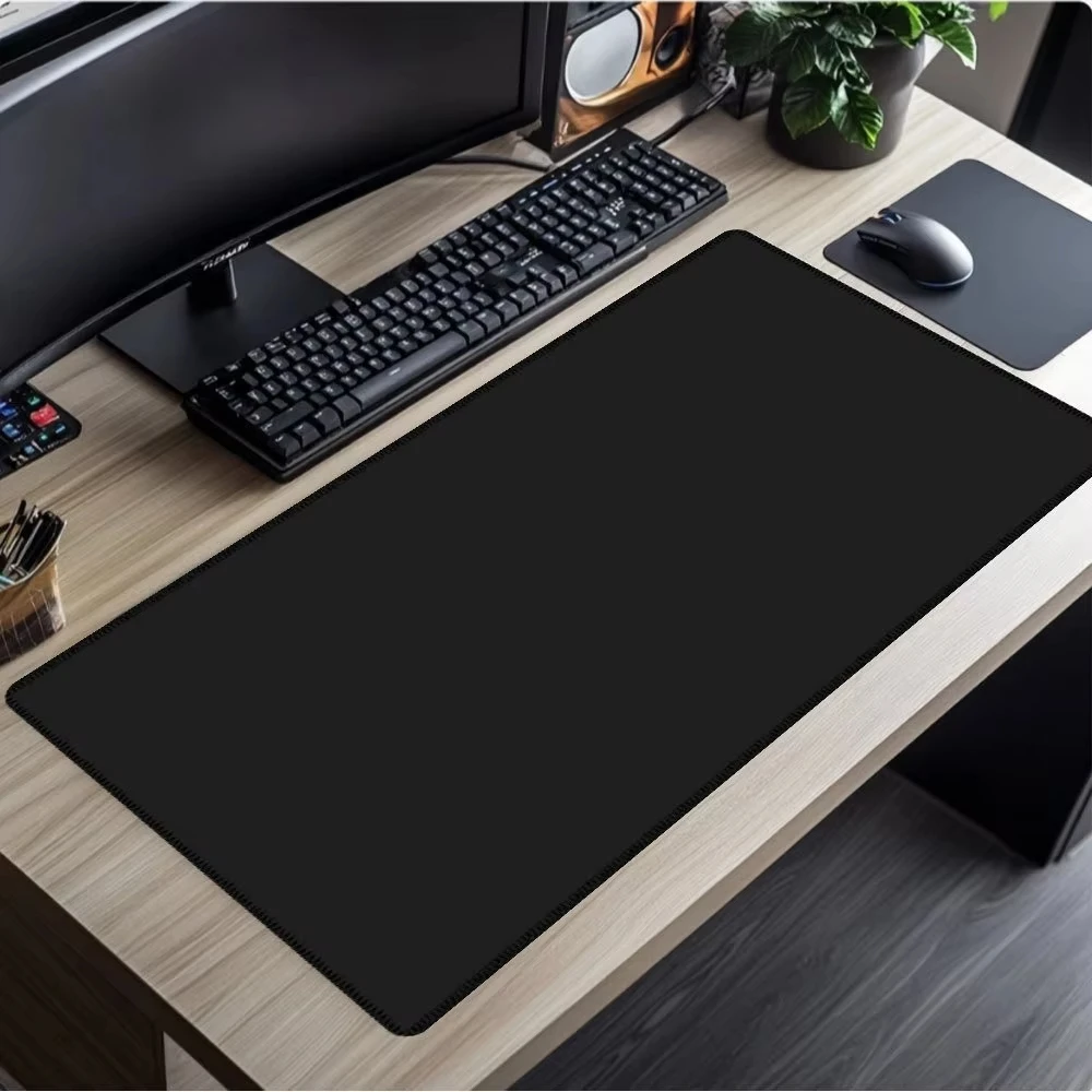 Schwarze Gaming-Mauspads, Computer-Gaming-Zubehör, Desktop-Maus, endloser Player, Bürozubehör, Computer, große Schreibtischmatten Image