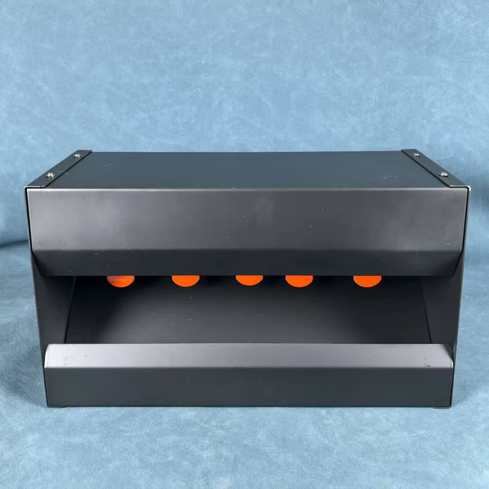 32x18x14,5cm Mittelschießen Pellet Trap Luftpistole Ziel. Mit 5 Zielplatten. Plattenstärke: 2 mm. Image
