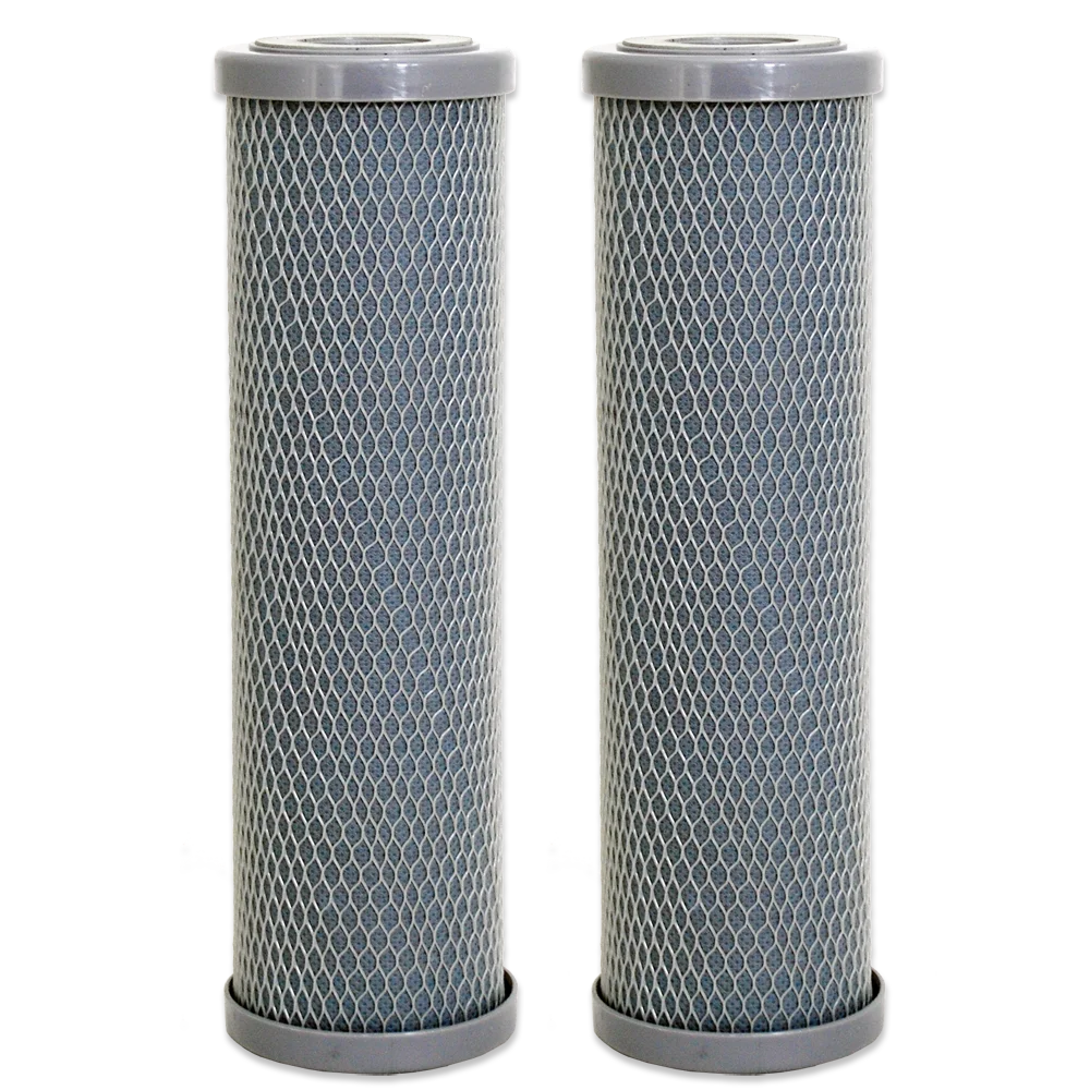Coronwater CCBC-10C Wasser Filter Coconut Shell Aktivkohle Block RO Ersatz Wasser Filter Patrone Image