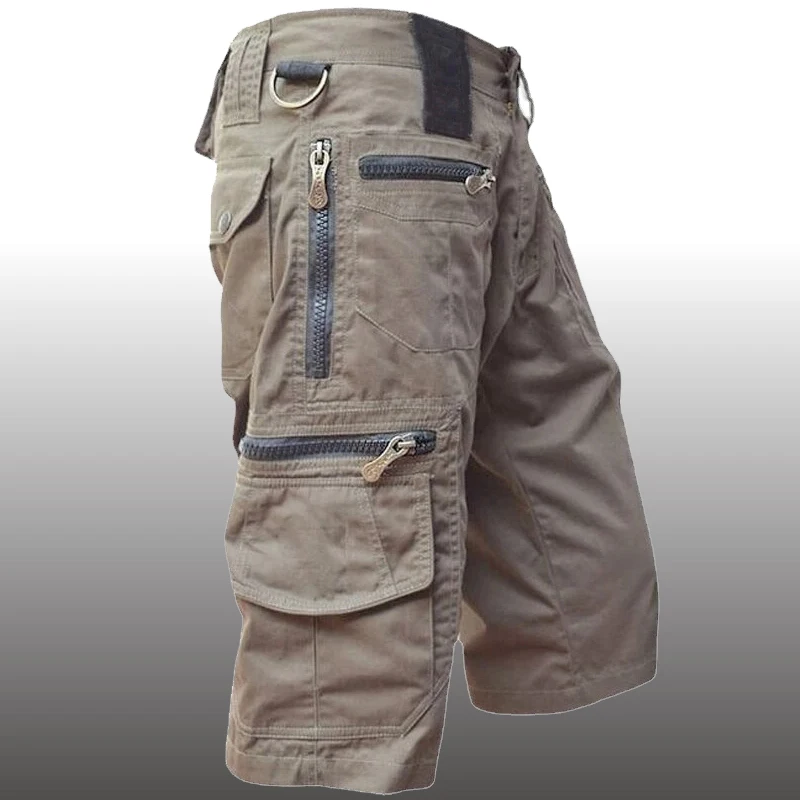 Military Cargo-Shorts Männer Sommer Taktische Jogger Shorts Multi Taschen Streetwear Entspannte Passform Gerade Shorts Plus Größe 5XL