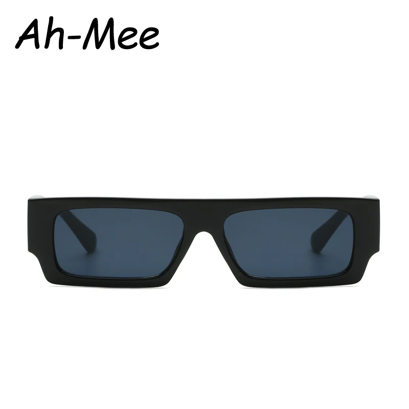 Retro quadratische Sonnenbrille Mode kleine Rahmen Männer Frauen Schatten Rechteck Vintage gelb schwarz Sonnenbrille Steampunk Brille