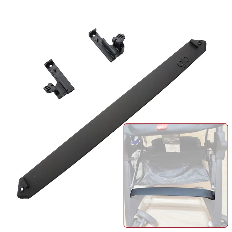 Kinderwagen Fußstütze Gürtel Für GB Pockit + All Terrain/+ S/3S/3Q Tasche Auto fuß Pedal Goodbaby Buggy Ersetzen Fußgurt Mit Clips Image