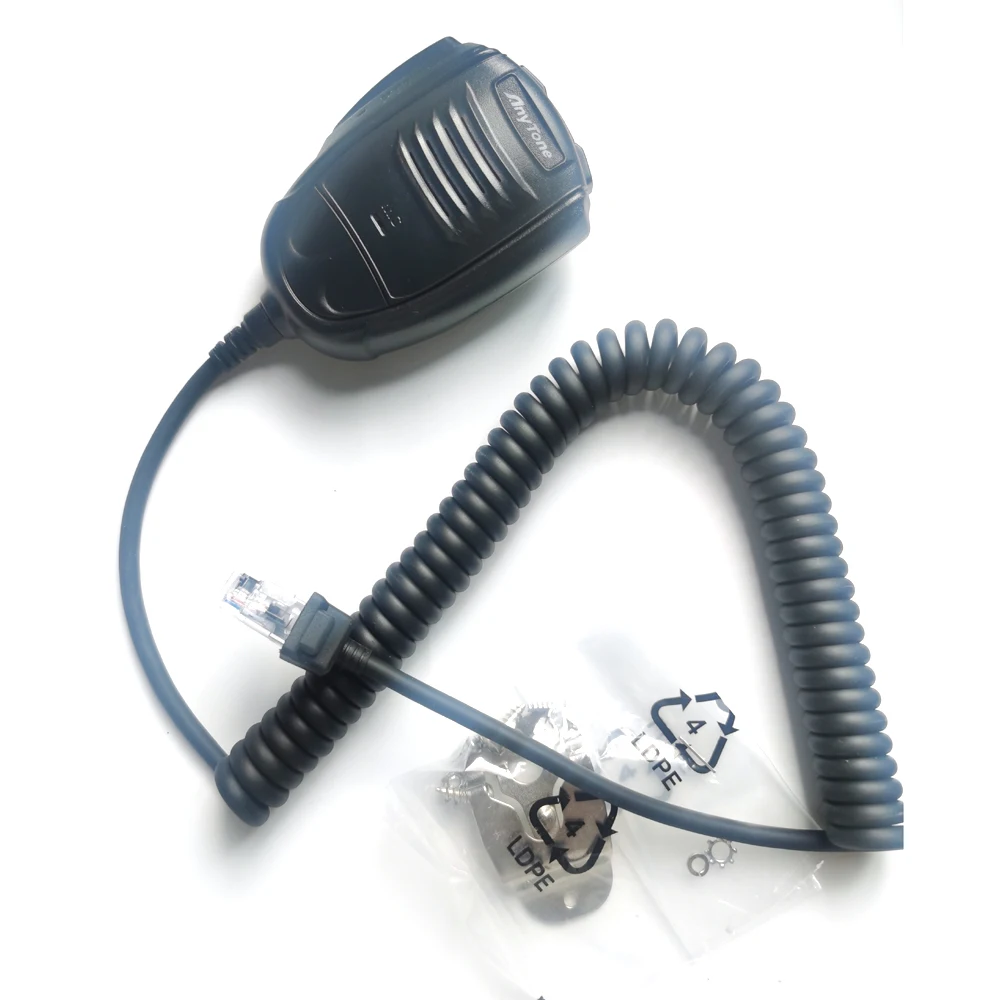Original ANYTONE Mikrofon für CB Radio AT-5555N AT5555N II AM/FM/SSB 10-Meter-Radio Image