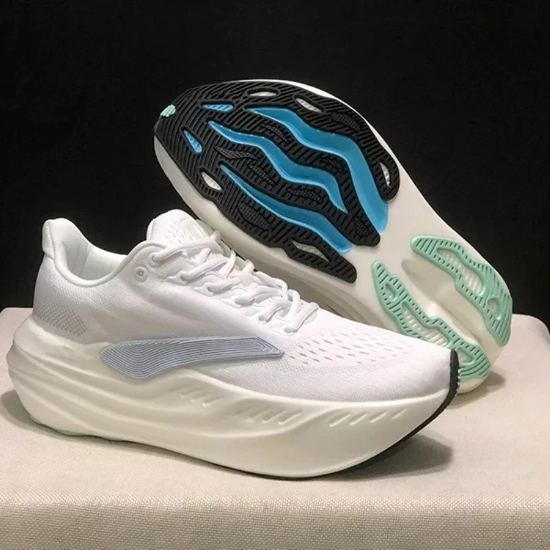 Herren Damen Glycerin Max Laufschuhe Atmungsaktive Mesh-Sportschuhe Gedämpfte Dicke Sohle Casual Trainer für Straßenlauf