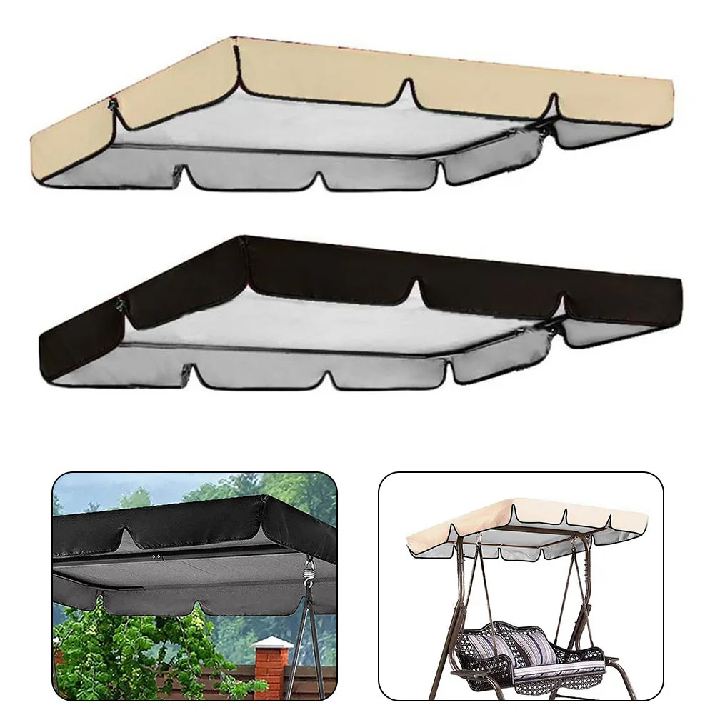 Outdoor Schaukel Stuhl Baldachin Hof Wasserdichte Schaukel Garten Terrasse Möbel Staub Abdeckung Staubdicht Schaukel Sonnenschirm