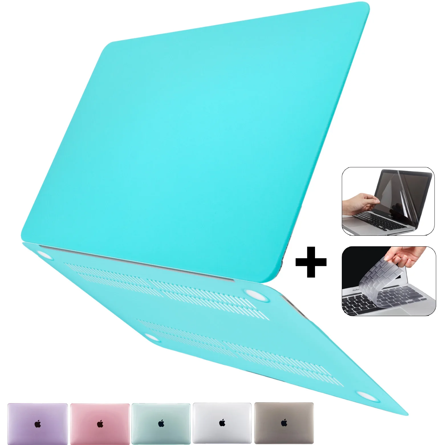 Laptop-Hülle 2026 M5 für MacBook Pro 14 Hülle M4 M5 Air 13.6 13 M3 Pro 16 Neo A18 Touch ID Für MacBook Air 13 Cover 15 M2 Hülle Image