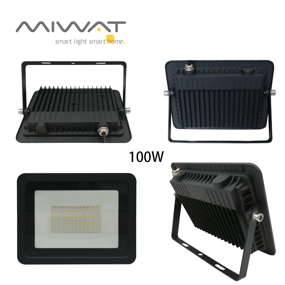 110V/220V LED Flutlicht 10W 20W 30W 50W 100W Flutlichter Lampe wasserdicht IP68 Weiß Reflektor Led Außen Außen Scheinwerfer Image