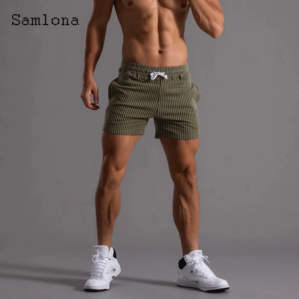 Männer Casual Shorts Sexy Freizeit Kurze Hosen Grün Schwarz Patchwork Spitze-up Tasche Sommer Neue Mode Strand Shorts männliche Kleidung