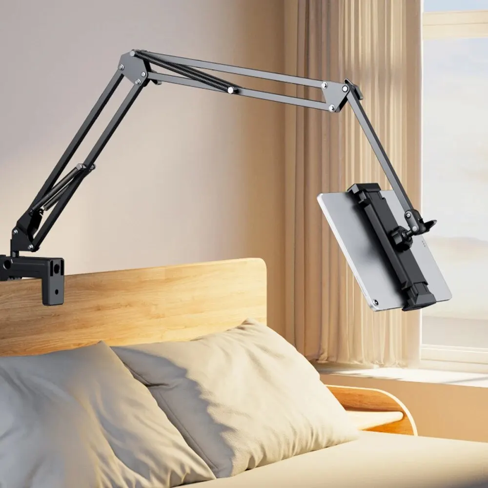 Tablet-Ständer 360° ° Drehbare Bett-Desktop-Telefonhalterung mit Aluminiumarm für iPad Pro Air Mini 4~11 Xiaomi Lenovo Samsung Tab Holde Image