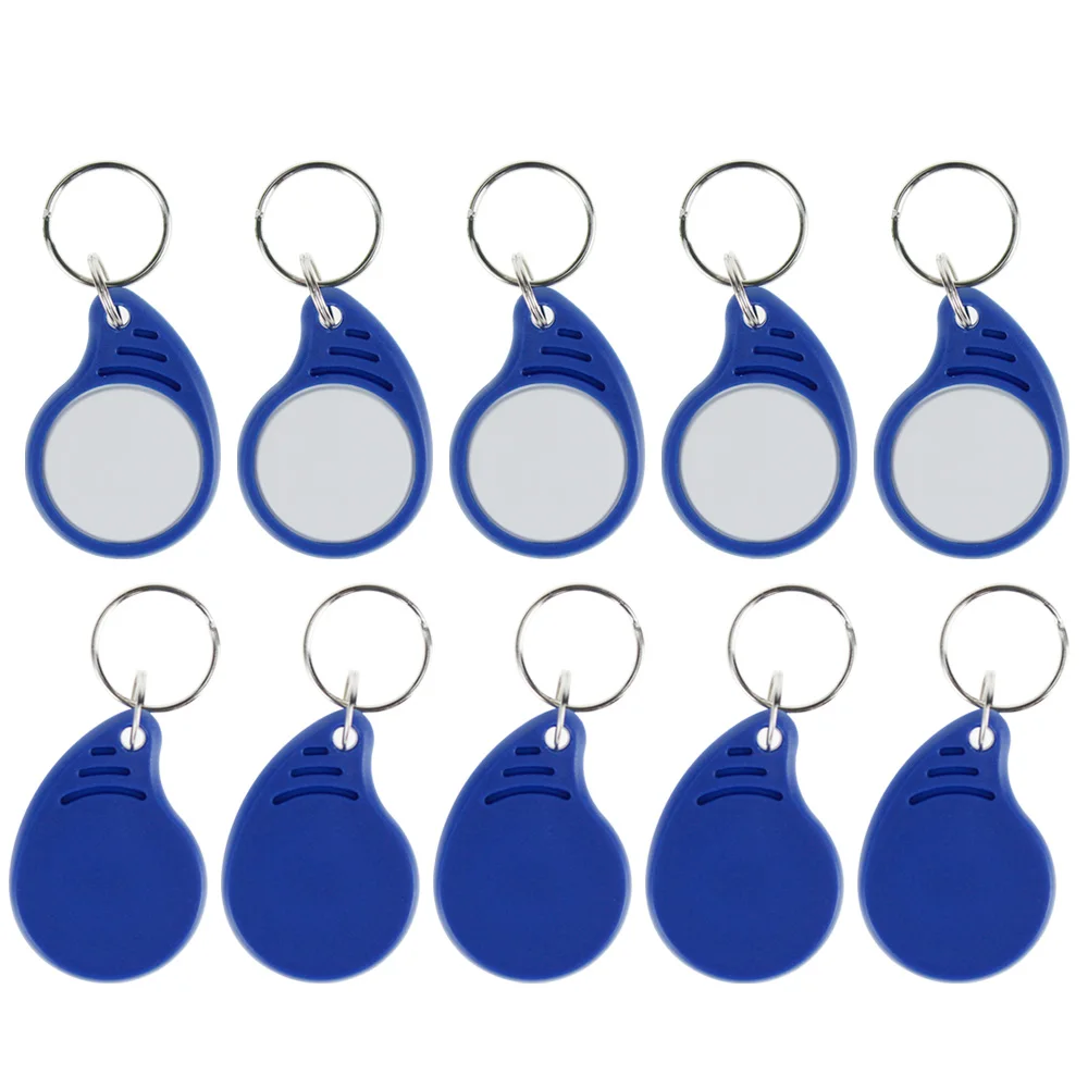 Neu eingetroffene RFID-IC-Schlüsselanhänger 13,56 MHz Schlüsselanhänger NFC-Schlüsselanhänger ISO14443A MF Classic 1k-Token-Tag für intelligentes Zugangskontrollsystem Image